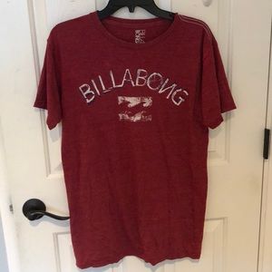 Red billabong T-shirt